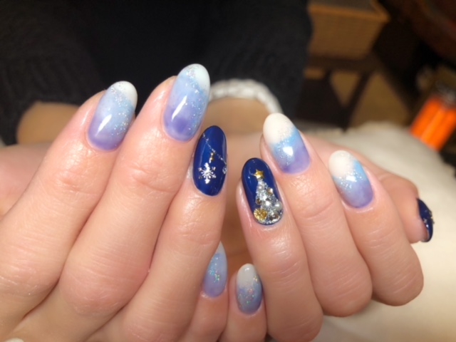 ブルーなクリスマスも素敵