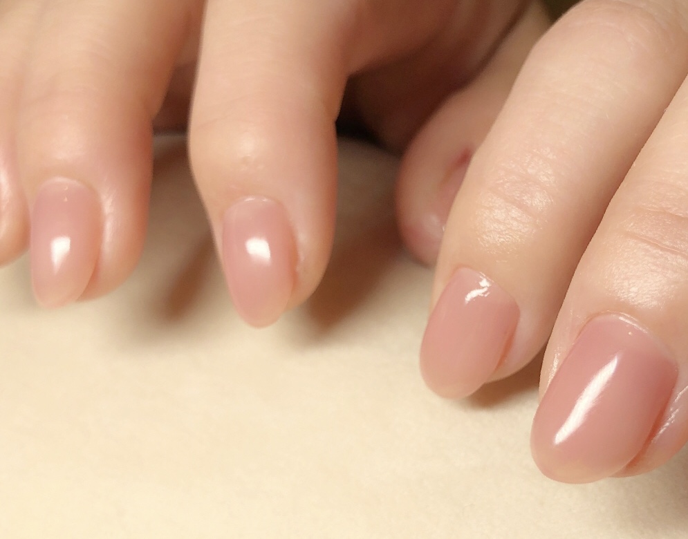 ナチュラルカラー指先からキレイに