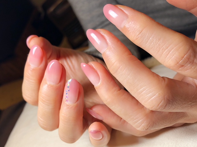 ピンクグラデーション