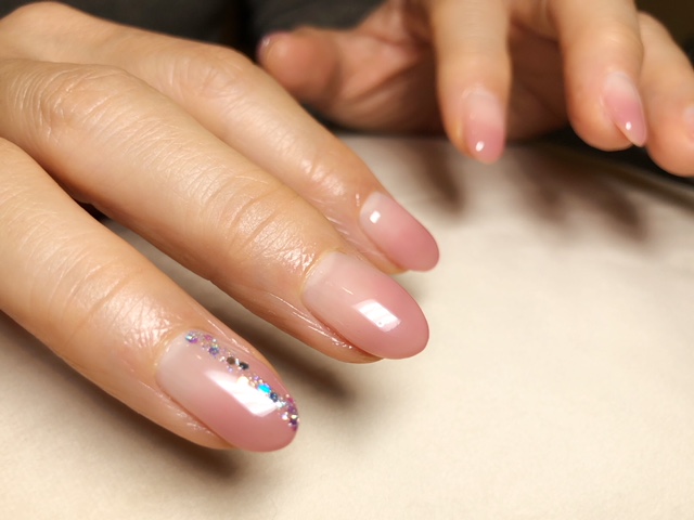 オーロラホログラムのライン