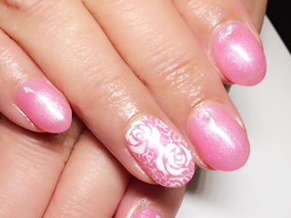 バラのお花アート