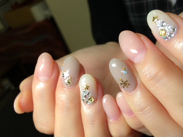 クリスマスネイルオフィスにも対応