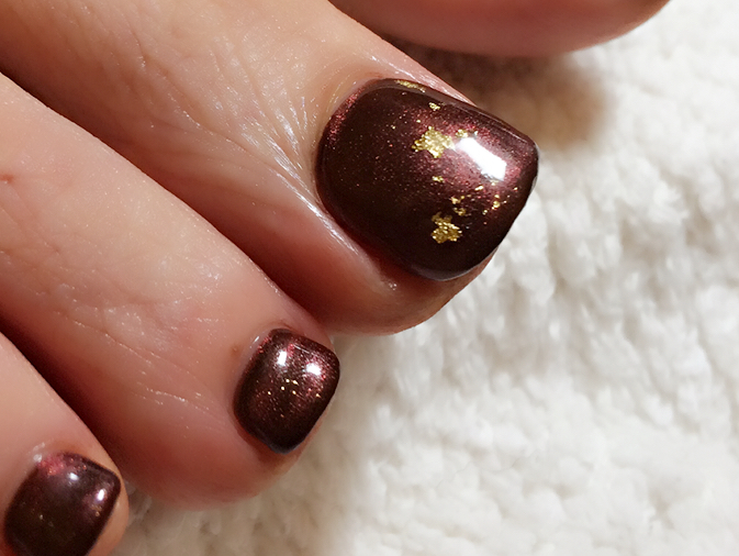 チョコレートネイル