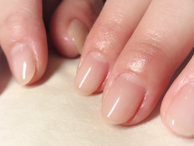 クリアネイルノンカラーも素敵！