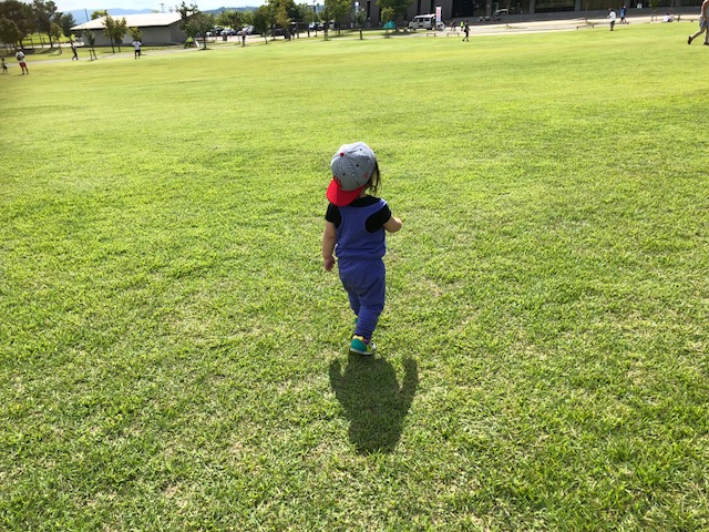 夏の会津の公園