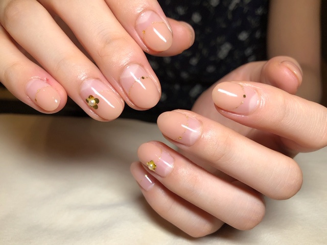 バルールフレンチホログラムのフラワーアート