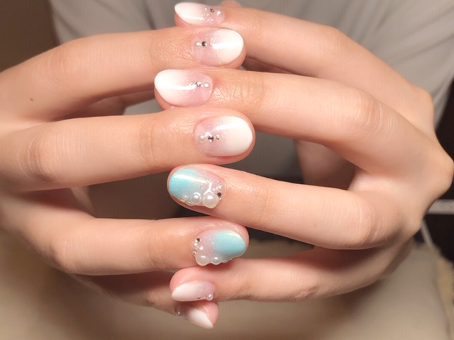 ウェディングネイル