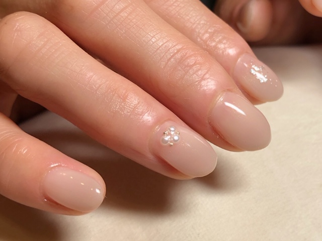 シンプルお仕事ネイル