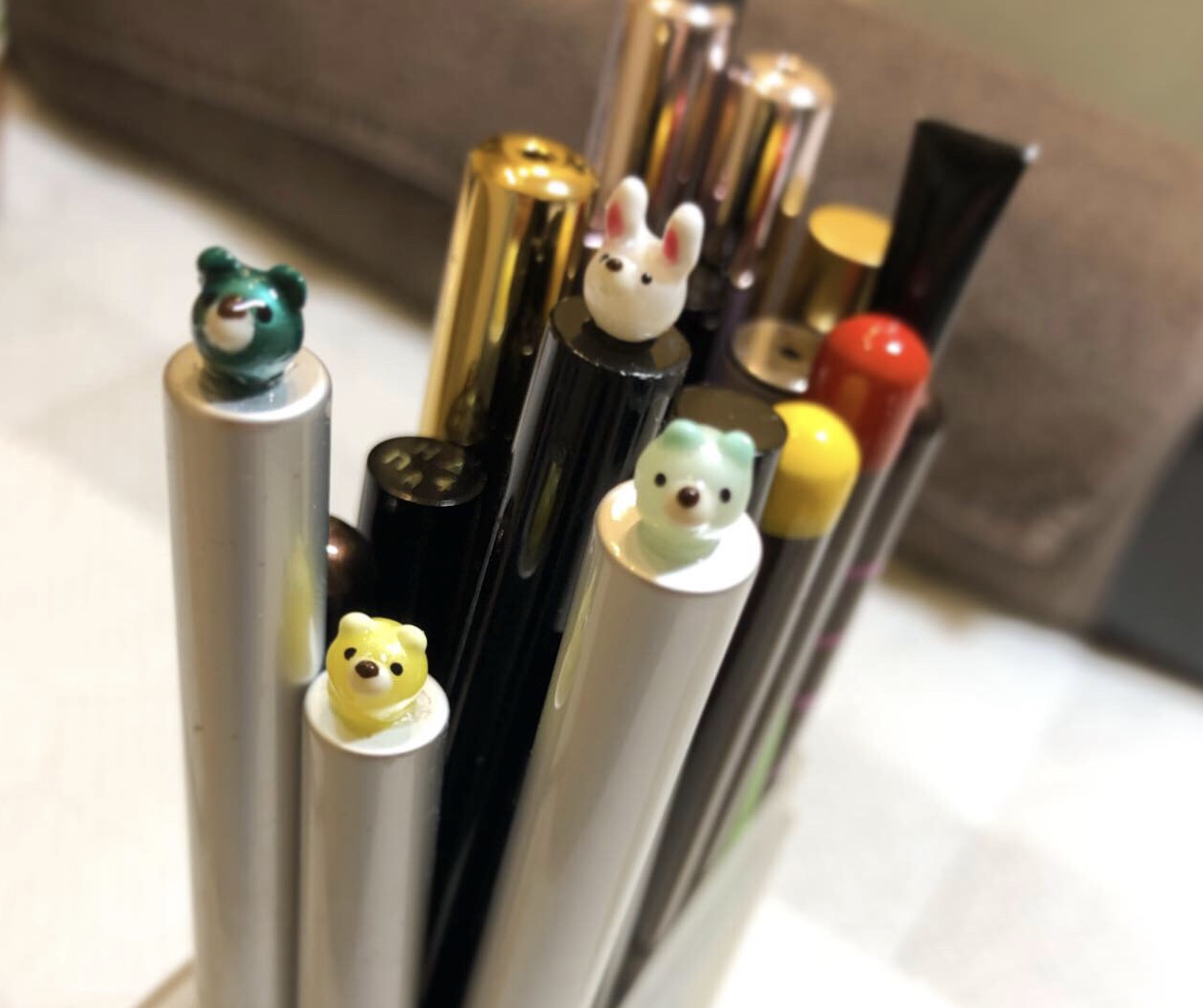 キャップの目印アニマルハンドメイド