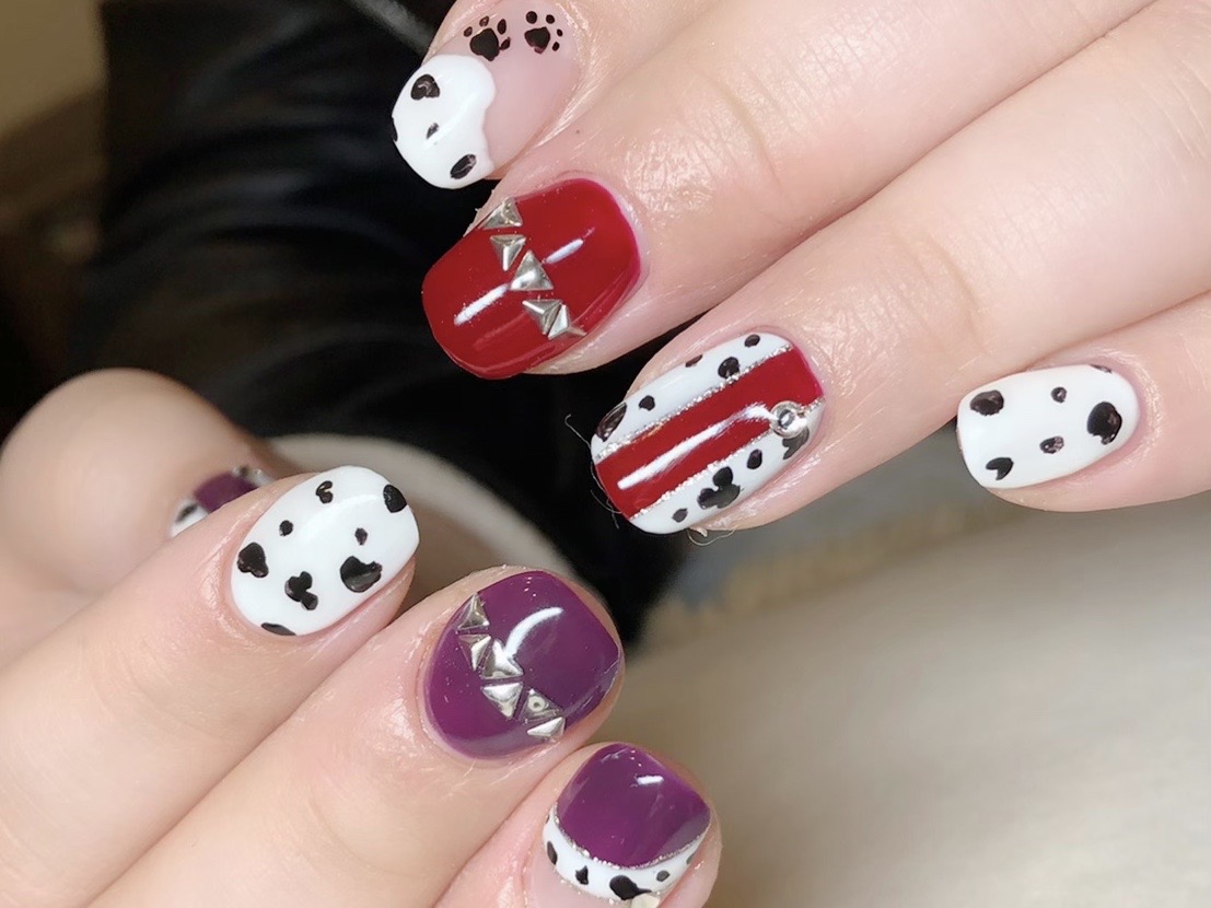 101ワンちゃんネイル